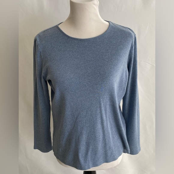 Pendleton Tops - Pendleton Woolen Mills Top Women’s Medium Cotton Long Sleeve Round Neckline